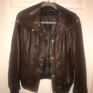 Dark Brown Leather Jacket